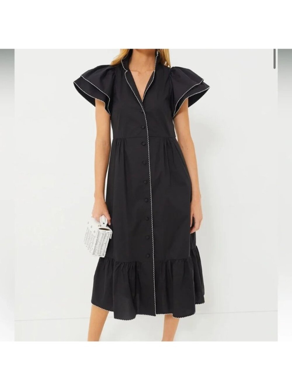 Tuckernuck Alice Dress Black Size Small NWT